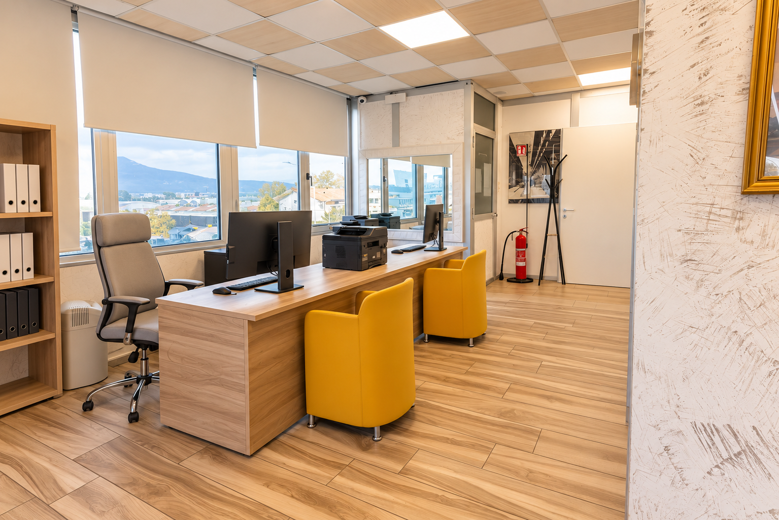 Reception della sede EOLO di Sesto Fiorentino